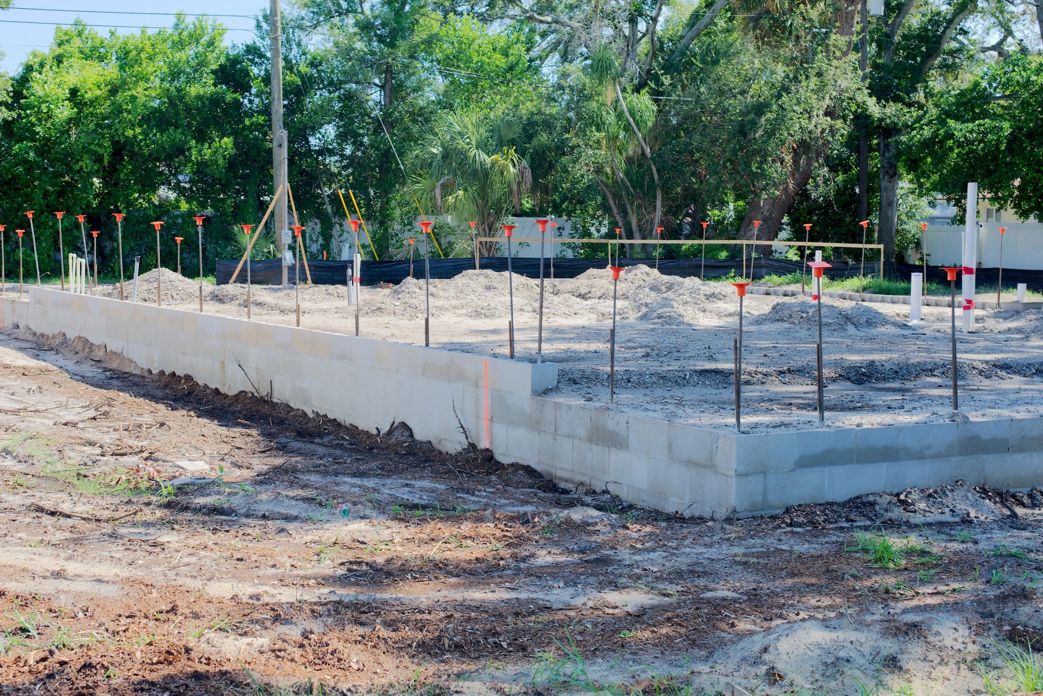 modern commercial construction site Florida
